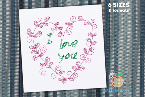 Download Heart in Zen Art Doodle Quick Stitch - Heart Collection