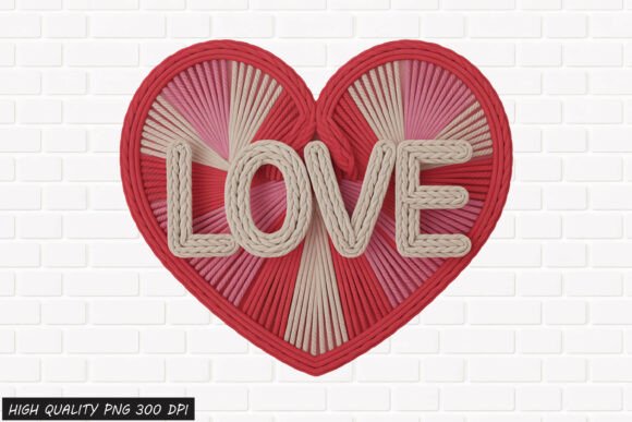Download Rope Heart LOVE Valentine PNG File - Heart Collection