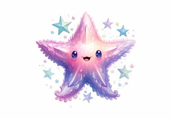Download Sea Star Kawaii Animal - Sea star Collection