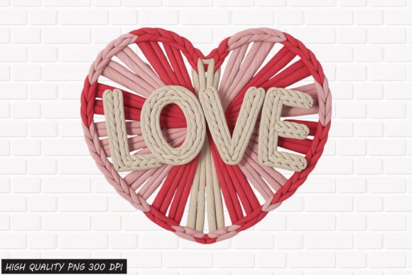 Download Rope Heart LOVE Valentine PNG File - Heart Collection