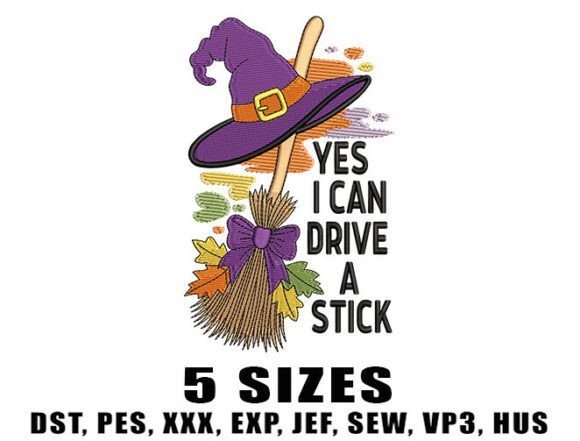Download Spooky Witch Girls Embroidery Design - Sign Collection