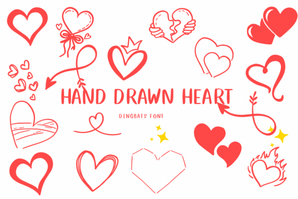 Download Hand-drawn Heart - Heart Collection