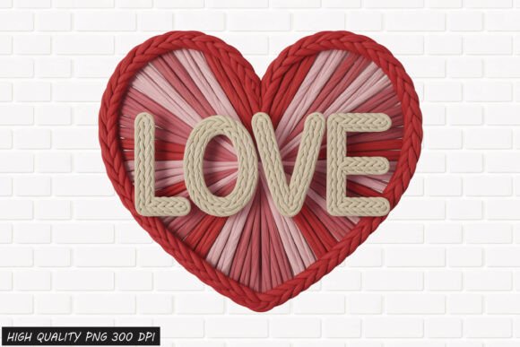 Download Rope Heart LOVE Valentine PNG File - Heart Collection
