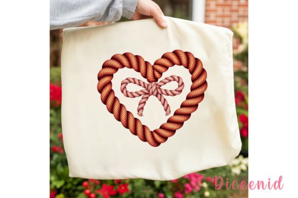 Download Rope Heart Bow Valentine PNG Clipart - Heart Collection