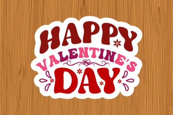 Download Happy Valentine's Day Sticker Design - Sign Collection