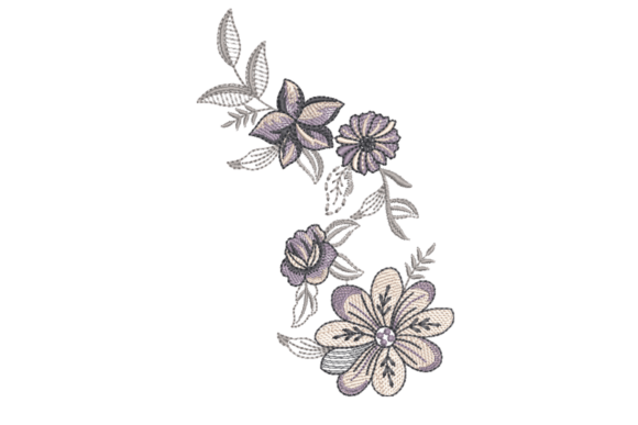 Download Wildflower Embroidery Design - Sign Collection