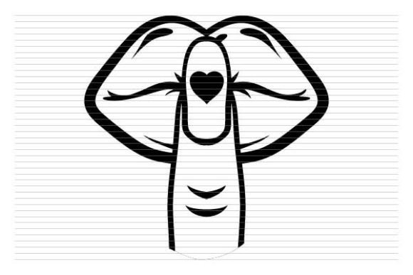 Download Lips Finger Heart Woman Hand Gesture - Heart Collection